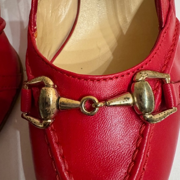 NWT. Loretta Petinari Elegant Red Women's Heels. Made in Italy. Leather - Picture 6 of 9